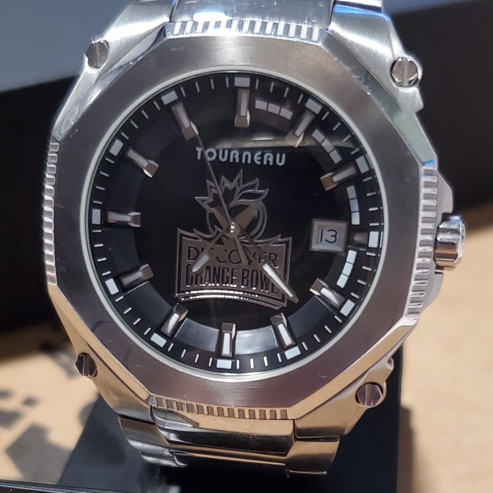 Tourneau Discover Orange Bowl Men's Watch